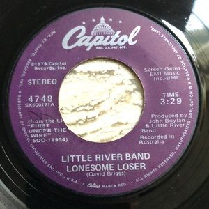 Little River Band Shut Down Turn Off/Lonesome Loser Vinyl 45 Record '79